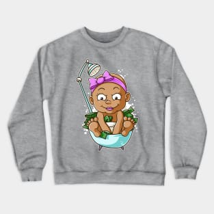 rich baby shower Crewneck Sweatshirt